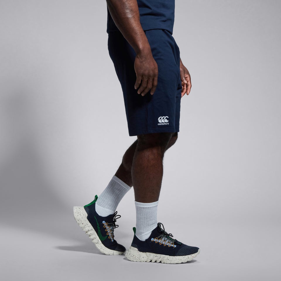 Mens Cotton Shorts Navy