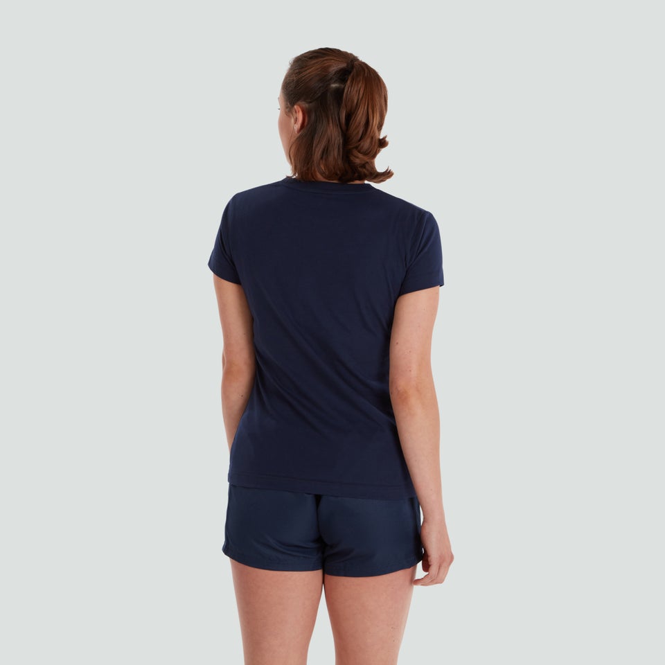 Womens CCC Logo Tee Navy