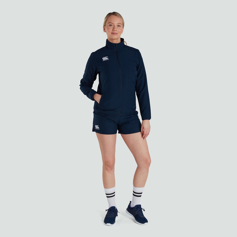 Womens Club Track Jacket Navy