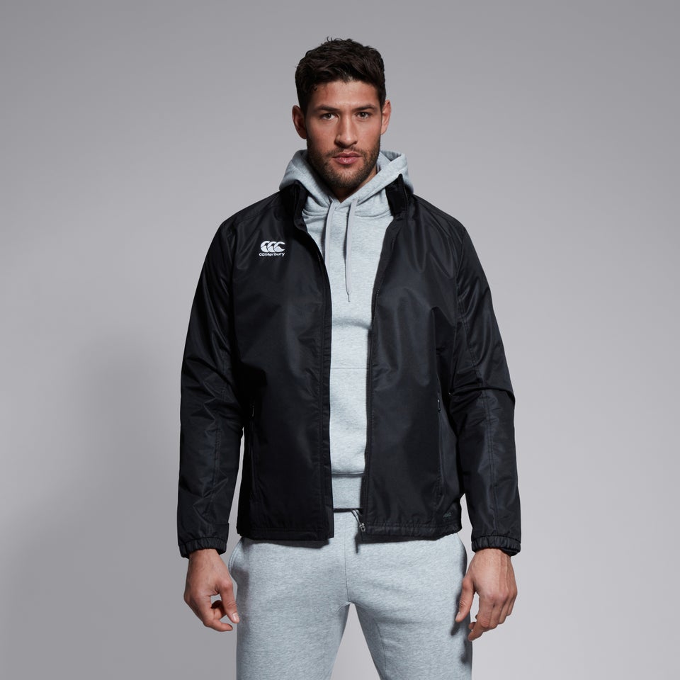 Mens Club Vaposhield Full Zip Rain Jacket Black