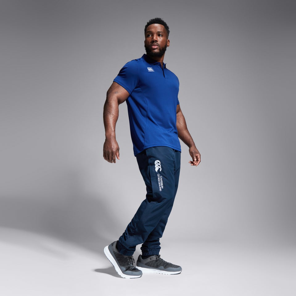 Mens Cuffed Stadium Pant Navy