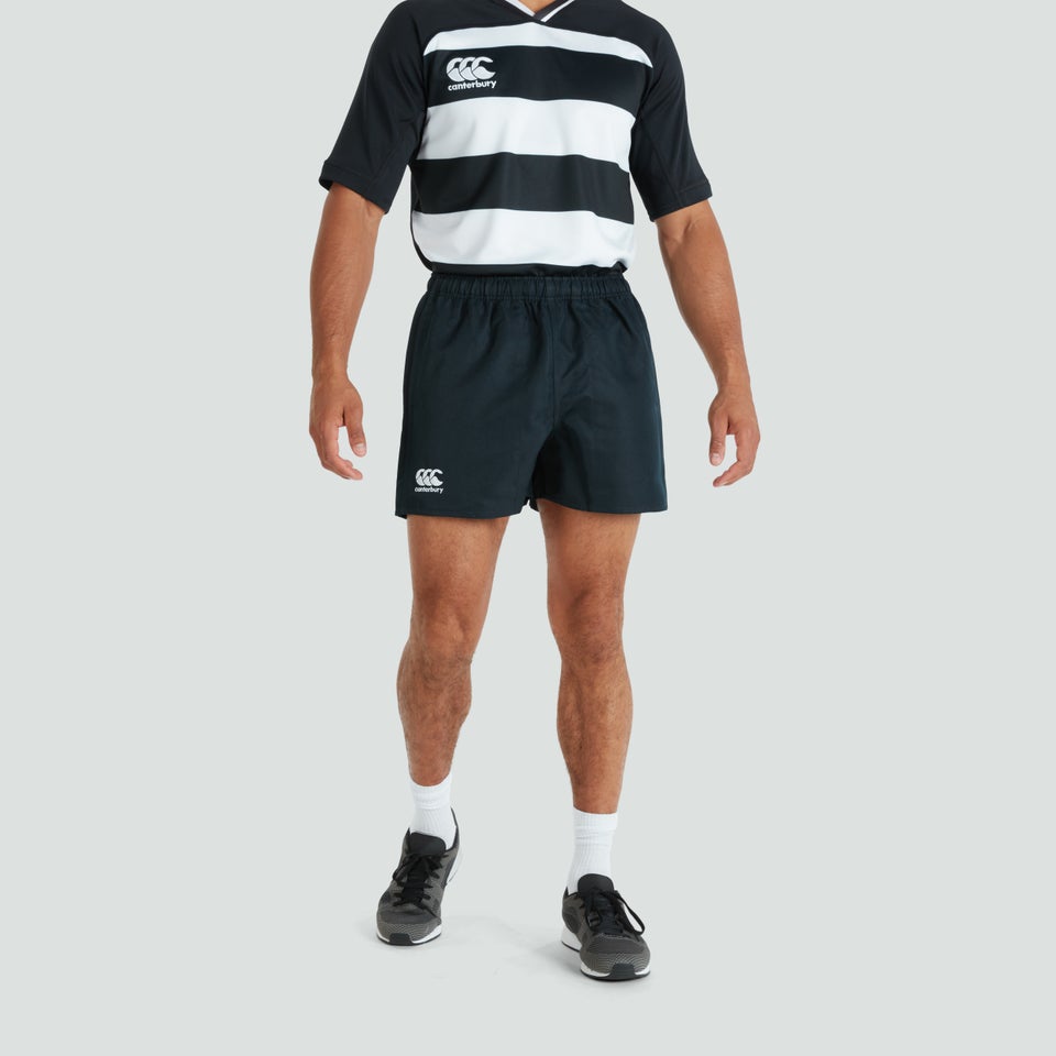 Mens Professional Polyester Short Black