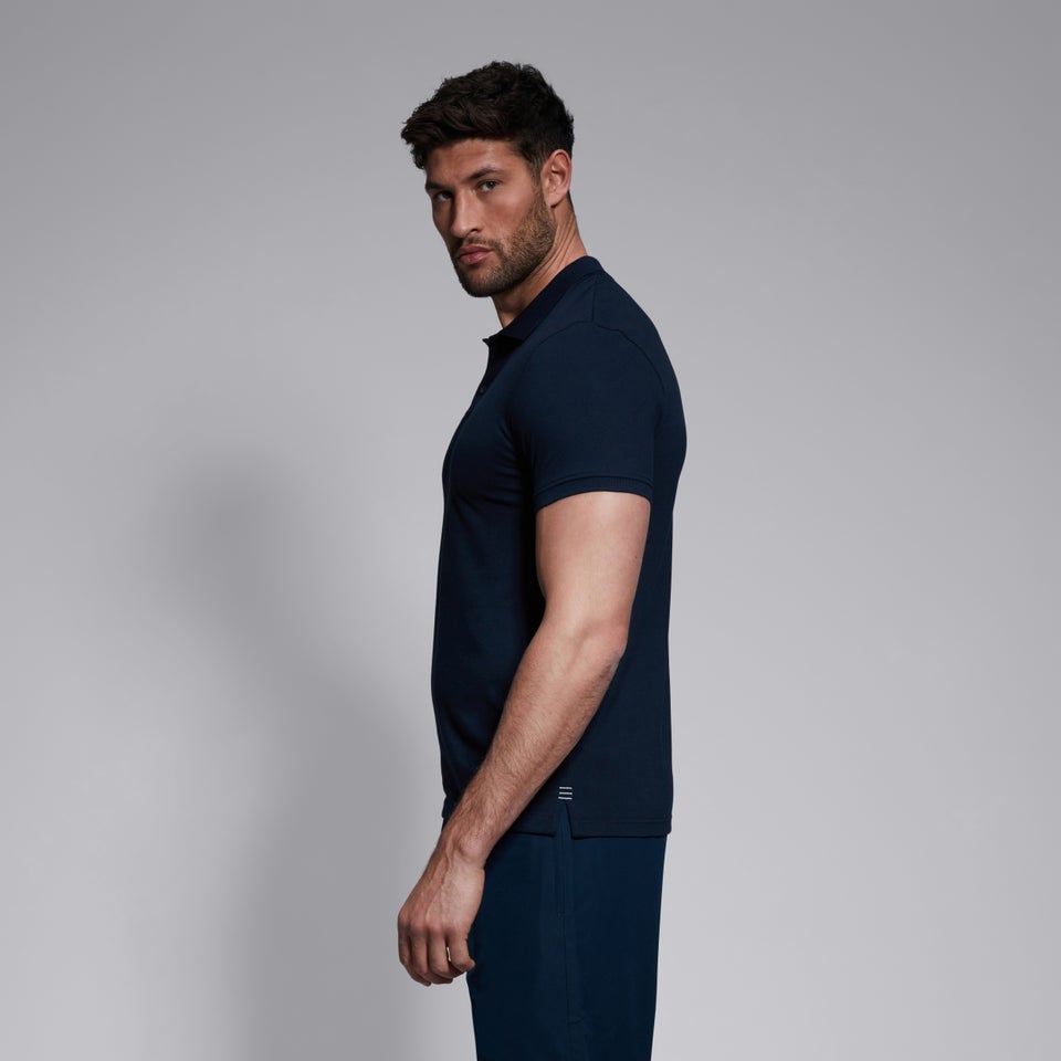 Mens Waimak Polo Shirt Navy