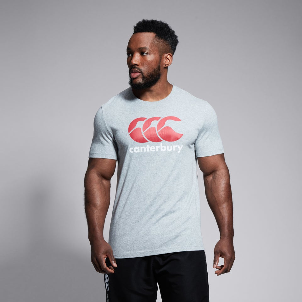 Mens CCC Logo Tee Grey