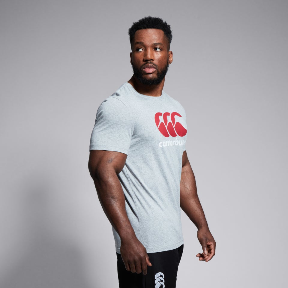Mens CCC Logo Tee Grey