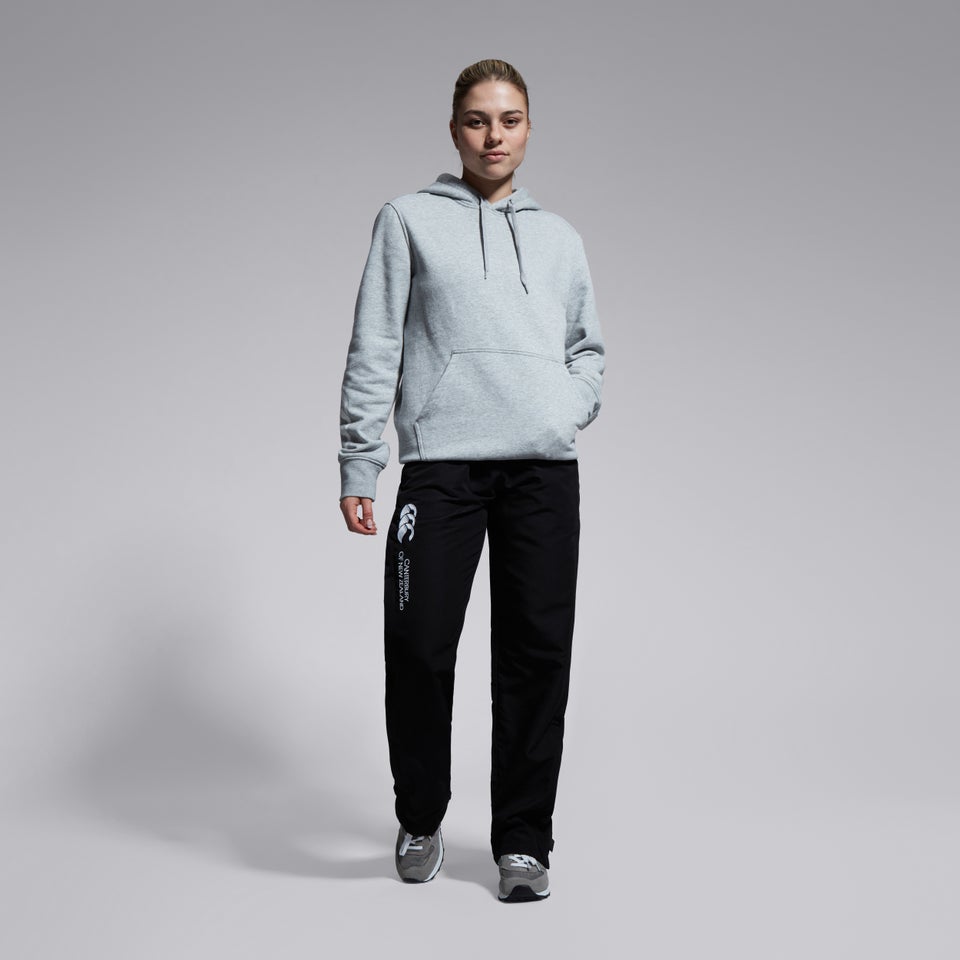 Womens Open Hem Stadium Pants Black