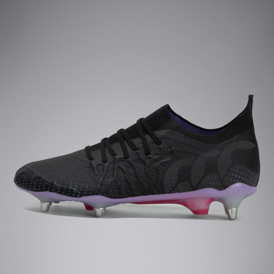 Adult Unisex Speed Infinite Elite Soft Ground Boots Black/Purple