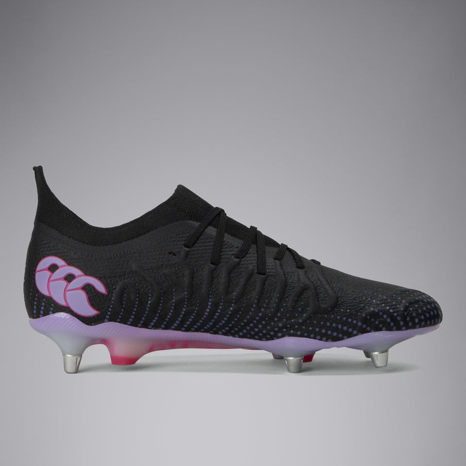 Adult Unisex Speed Infinite Elite Soft Ground Boots Black/Purple