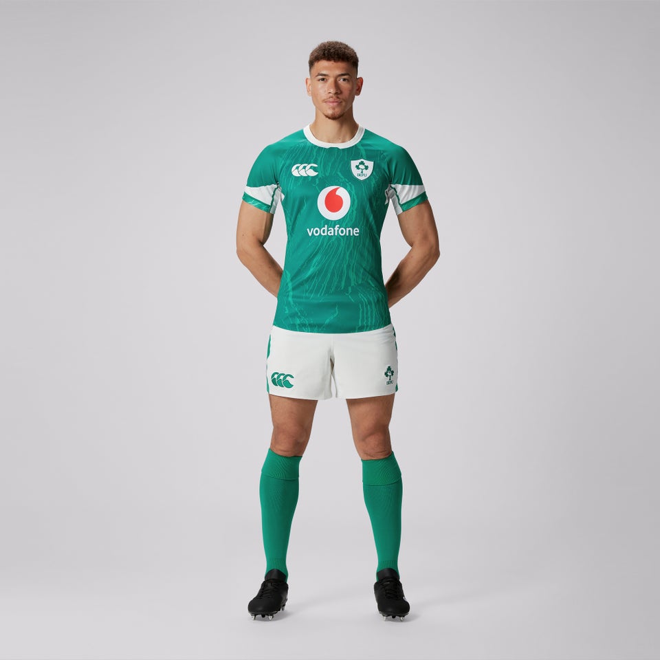 Mens Ireland Home Test Jersey Green/White