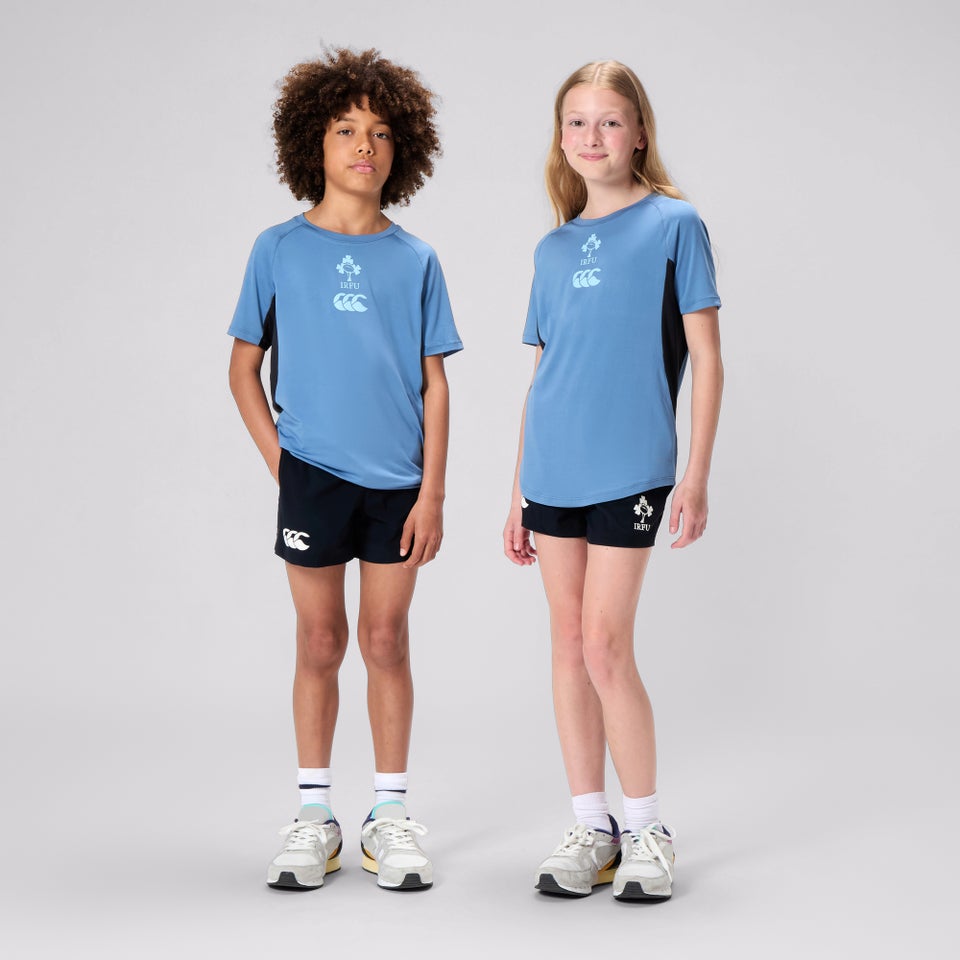 Junior Unisex Ireland Vapodri Woven Gym Shorts Black