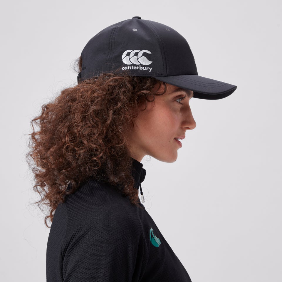 Adult Unisex Ireland Tech Logo Cap Black