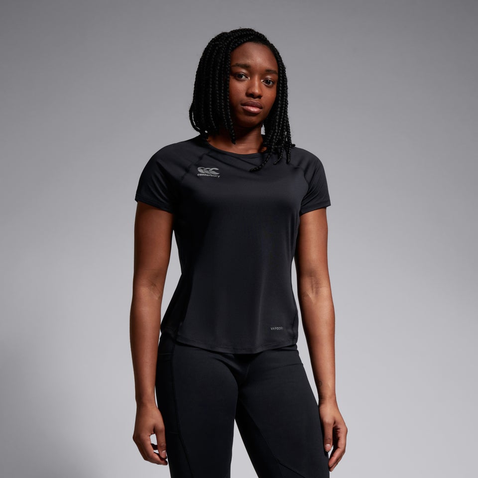 Womens Superlight Short Sleeve Tee Black