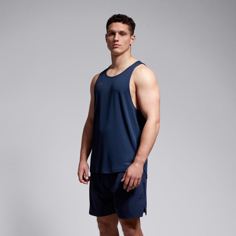 Mens Superlight Singlet Navy