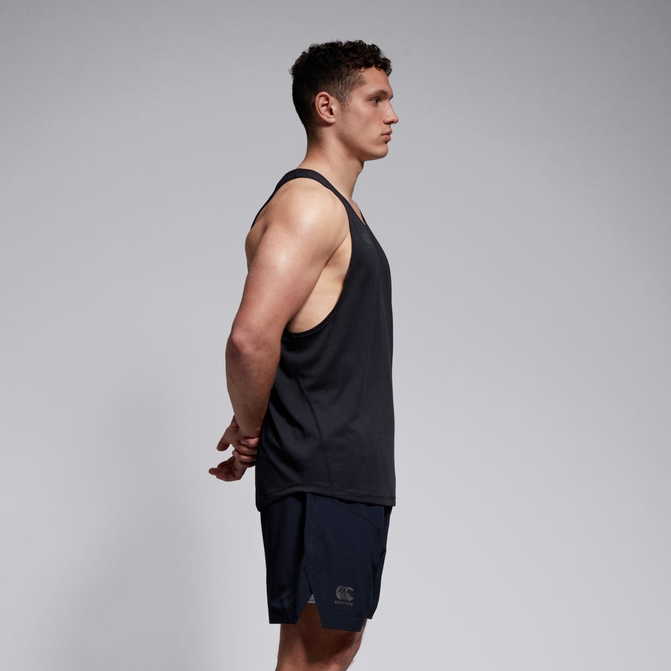 Mens Superlight Singlet Black