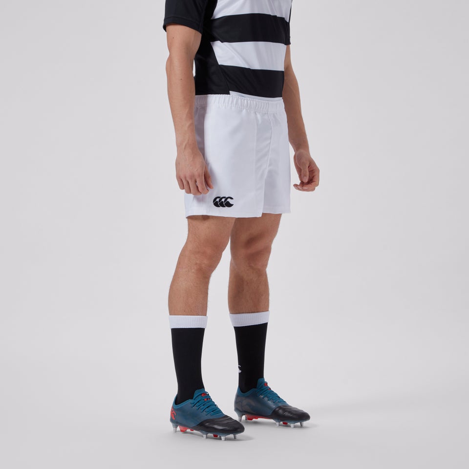 Mens Players Drill Short White