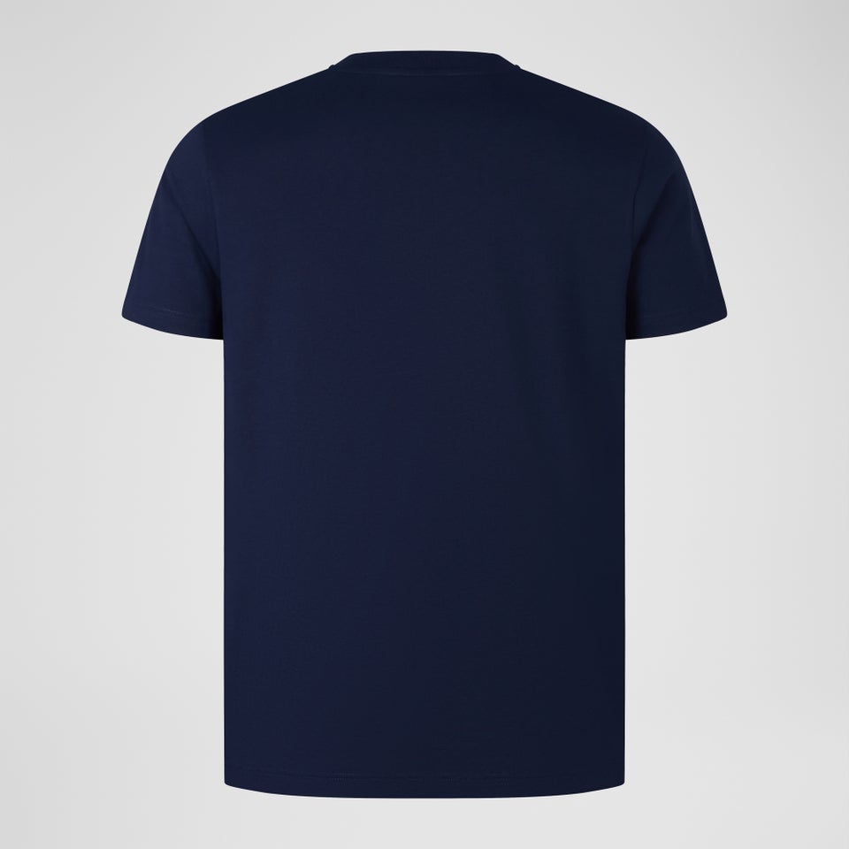 Mens CCC Cotton Logo Tee Navy
