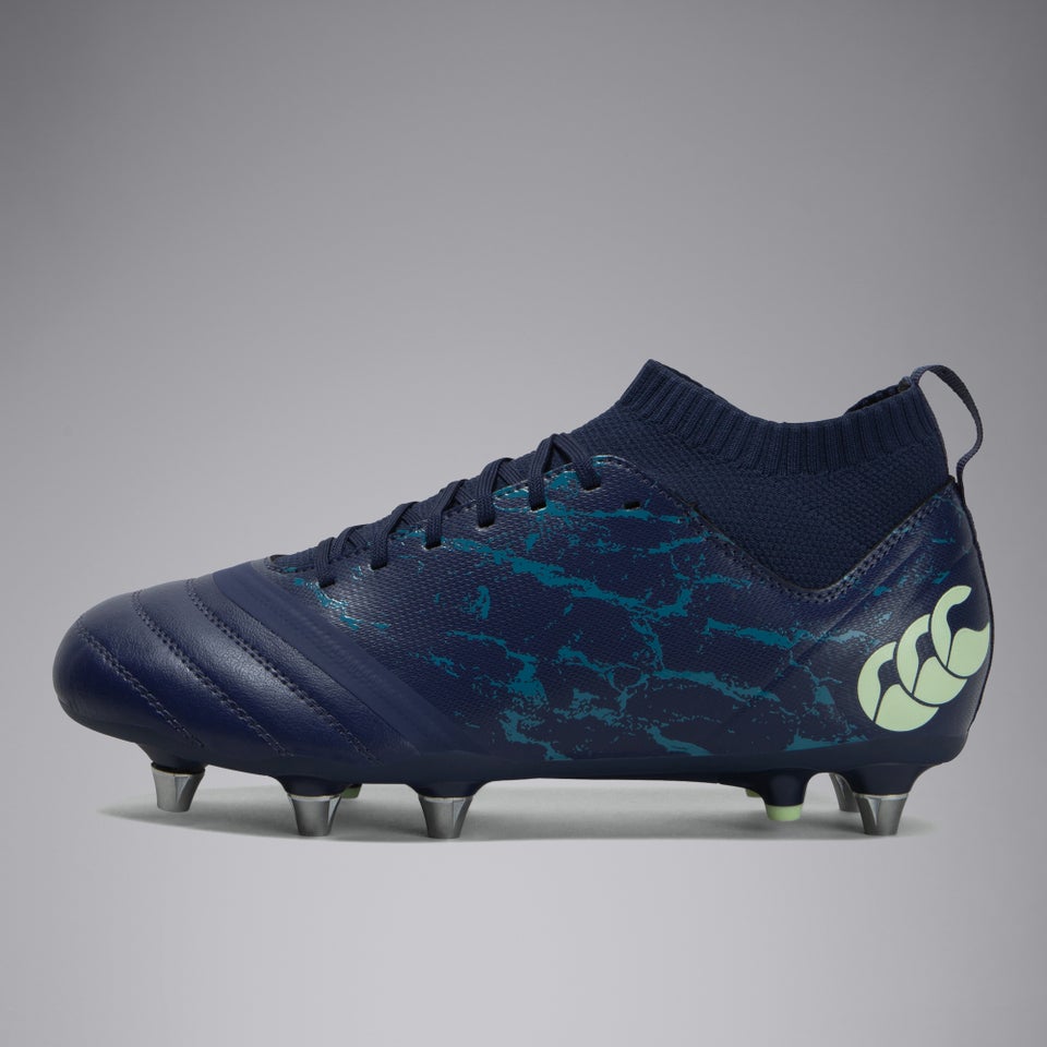 Adult Unisex Stampede Team Soft Ground Boots Blue