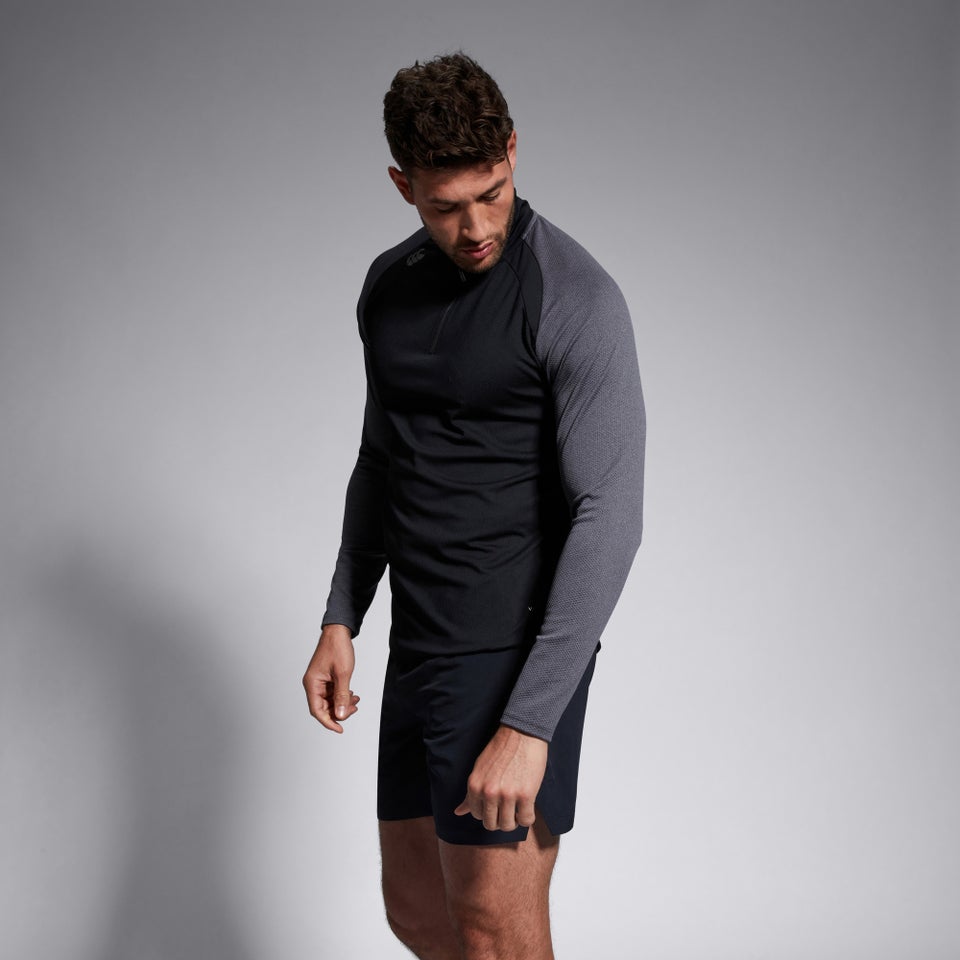 Men'S Elite First Layer Top Black