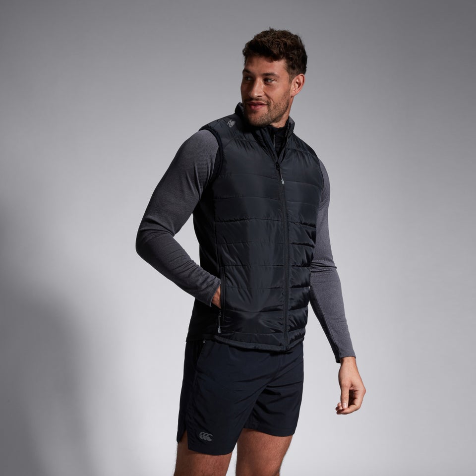 Men'S Elite Microlight Gilet Black