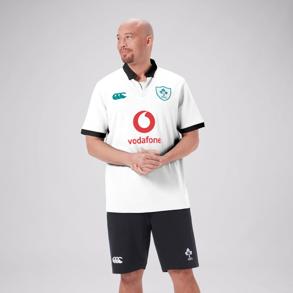 Mens Ireland AlternateSS Classic Polo Shirt White/Black