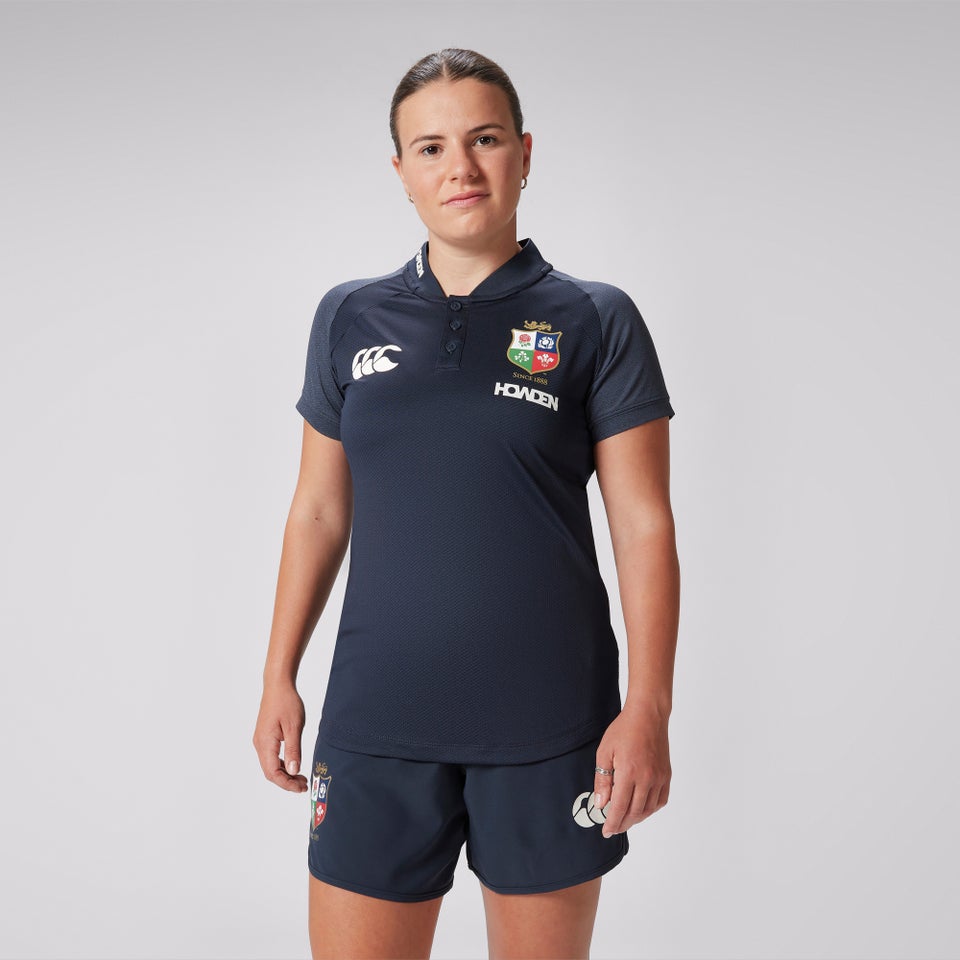 Womens British & Irish Lions Polo Shirt Navy