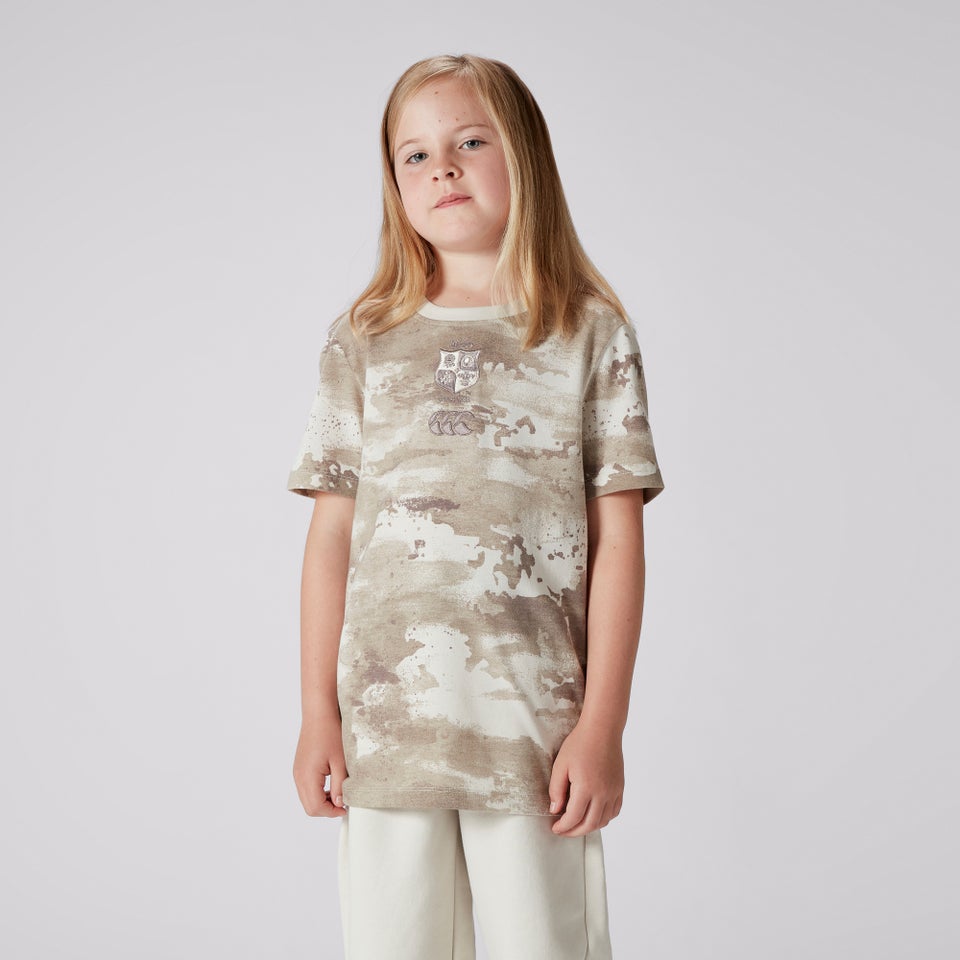 Junior Unisex British & Irish Camo Tee Brown