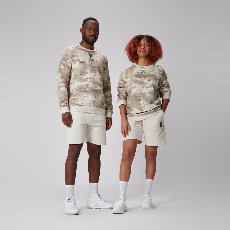 Adult Unisex British & Irish Camo Sweatshirt Brown