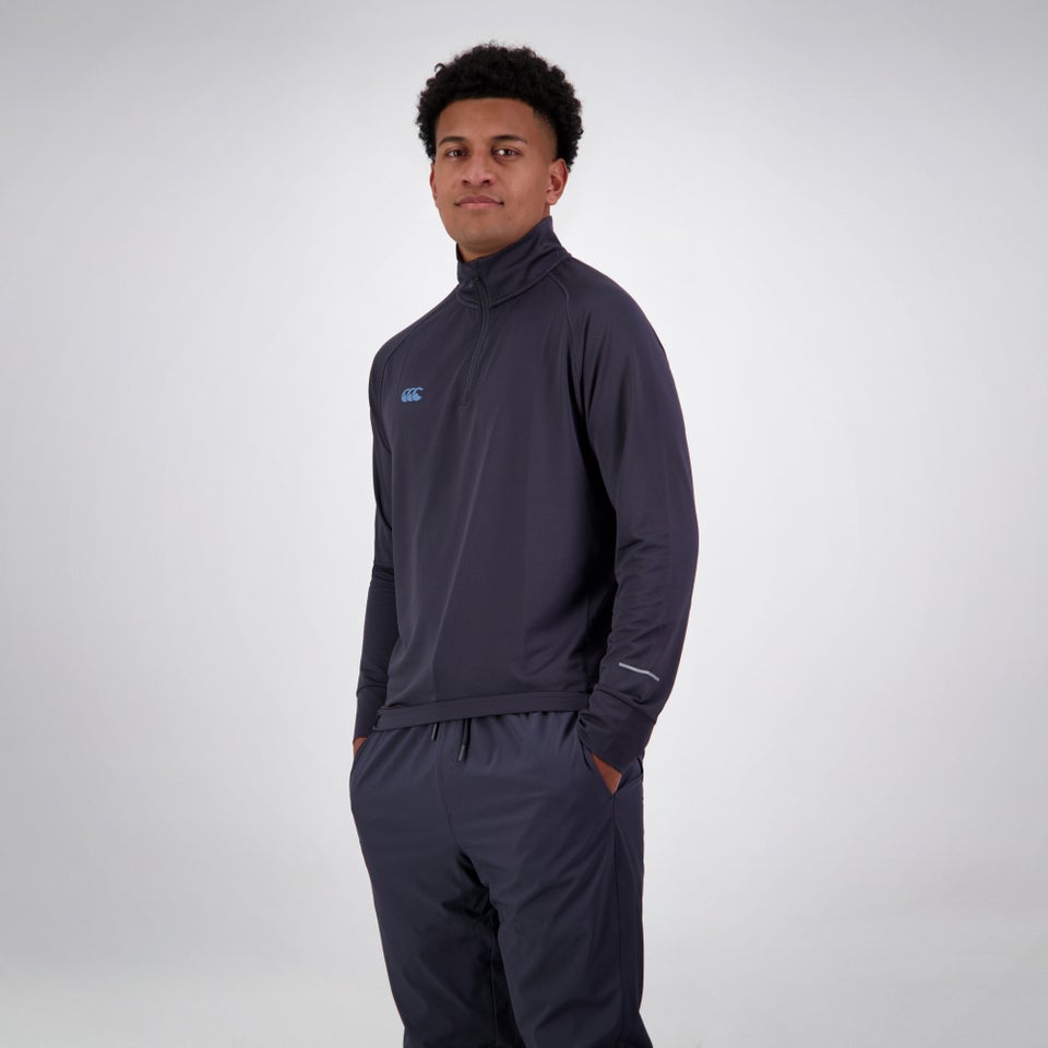 Mens Tempo+ 1/4 Zip Training Top Navy