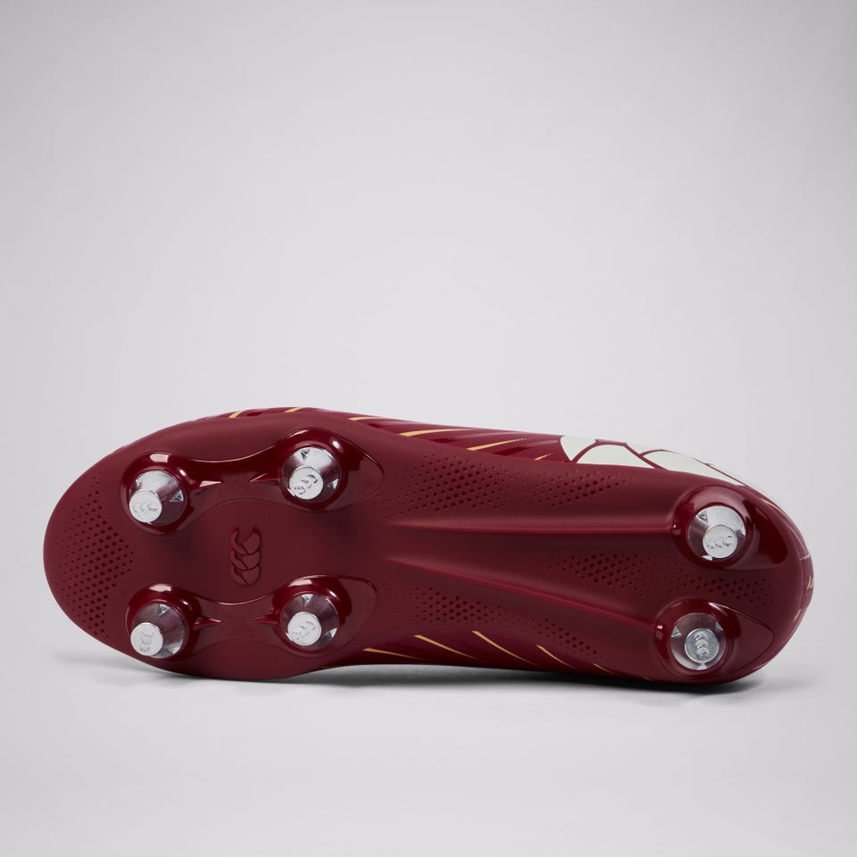 Junior Unisex Speed Falcon Soft Ground Boots Red