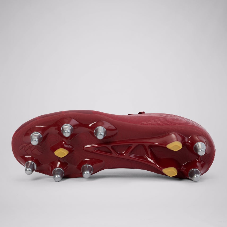 Adult Unisex Stampede Ground Break Team Soft Ground Boots Red