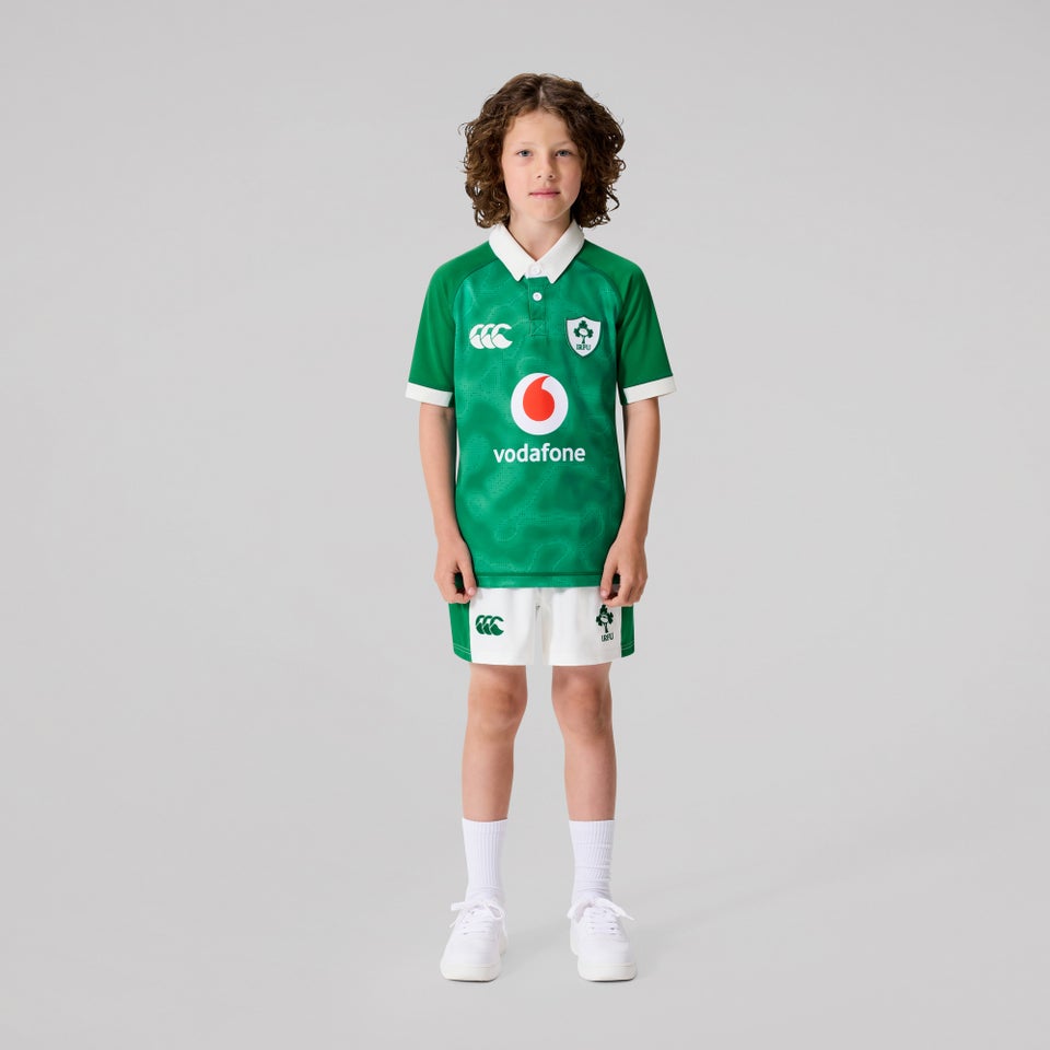 Junior Unisex Ireland Home Pro Jersey Green/White
