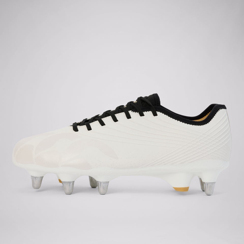 Adult Unisex CCC Stampede Pro Soft Ground Boot White