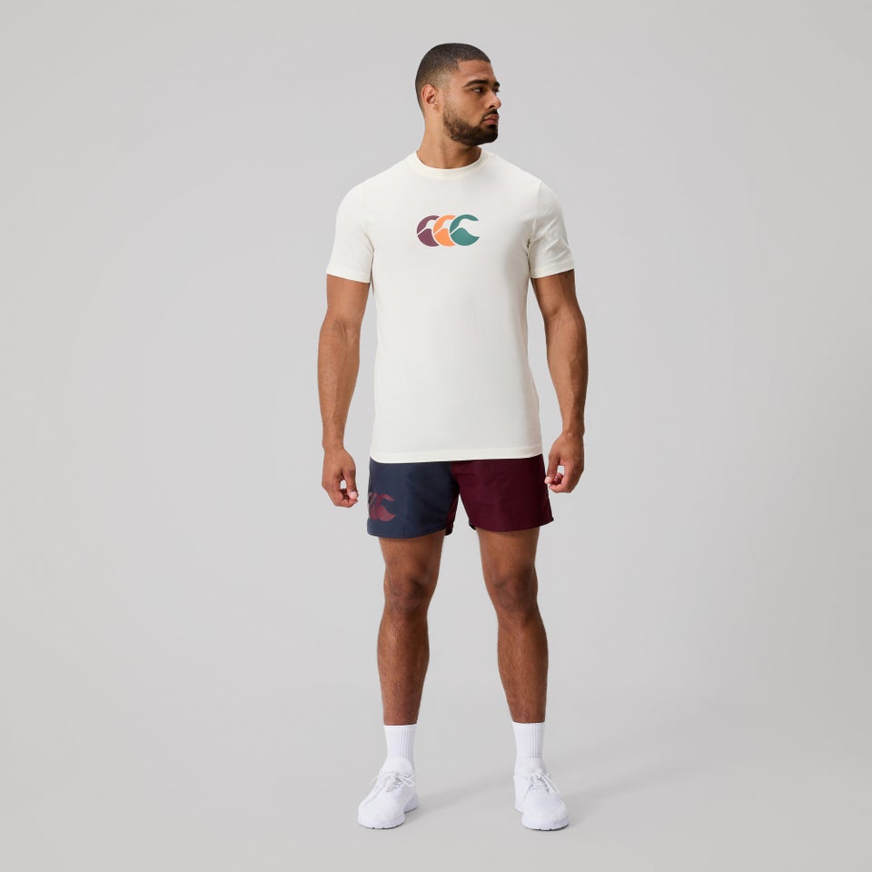 Mens Fundamentals Harletic Shorts Red