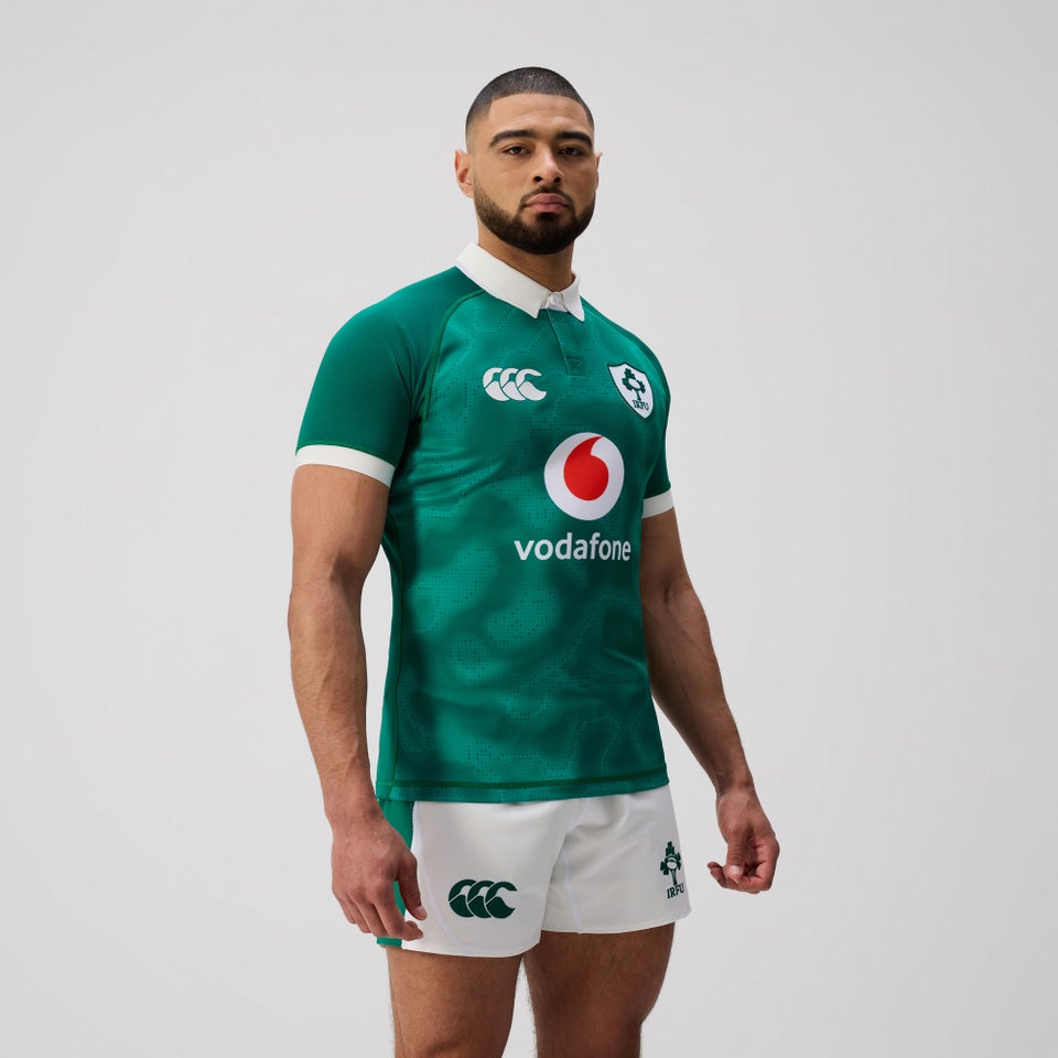 Mens Ireland Home Test Jersey Green/White