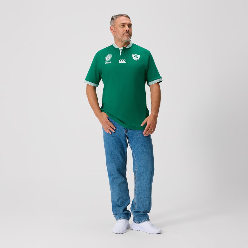 Mens Ireland WRWC Home Short Sleeve Classic Jersey Green