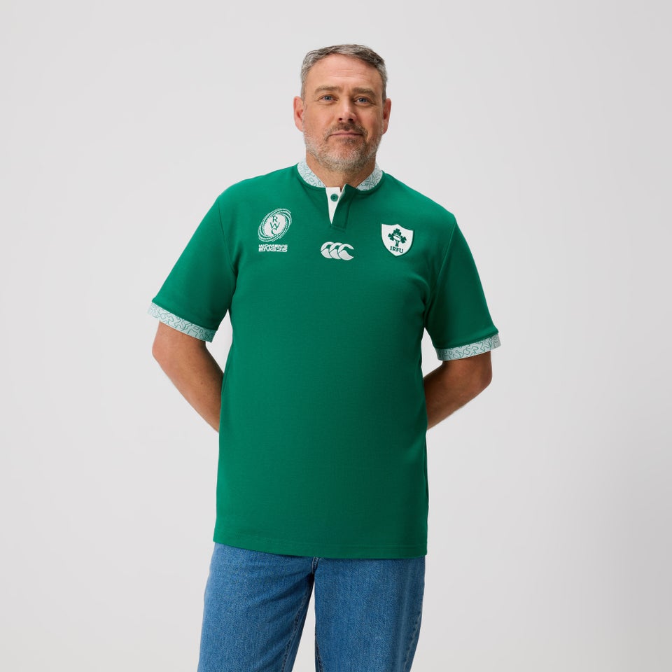 Mens Ireland WRWC Home Short Sleeve Classic Jersey Green