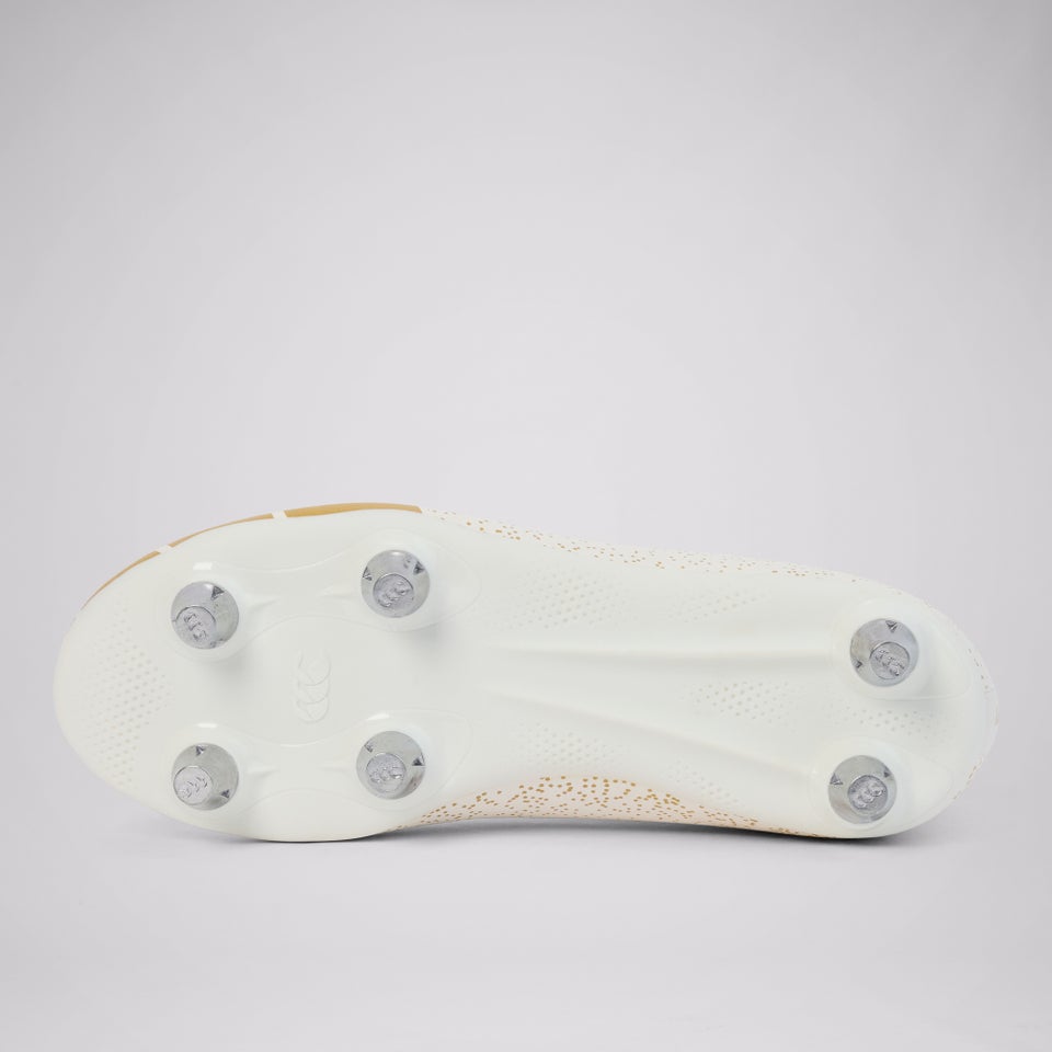 Junior Unisex Kids CCC Stampede Team Soft Ground Boot White