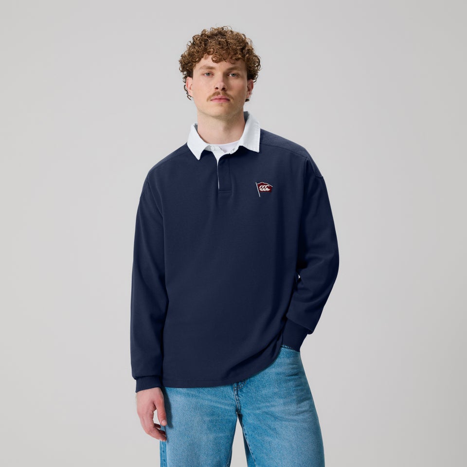 Mens The Rugby Jersey Navy